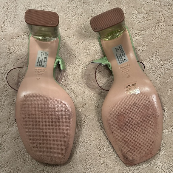 Lime green Schutz Arielle sandal size 8.5 - Picture 4 of 6